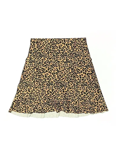 Pre-owned Albion Casual Skirt In Gold