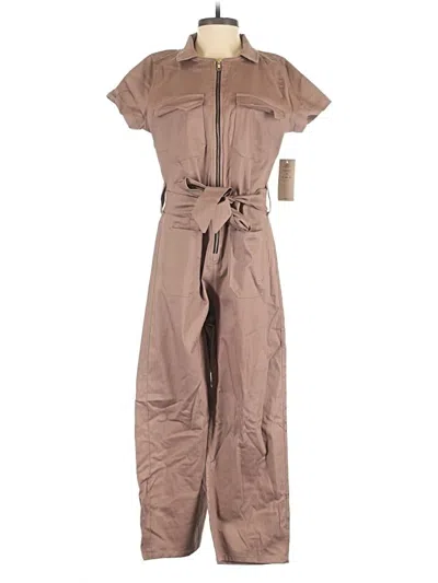 Pre-owned Albion Jumpsuit In Brown