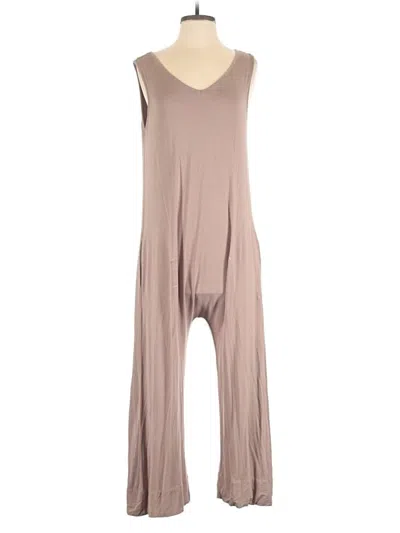 Pre-owned Albion Jumpsuit In Brown