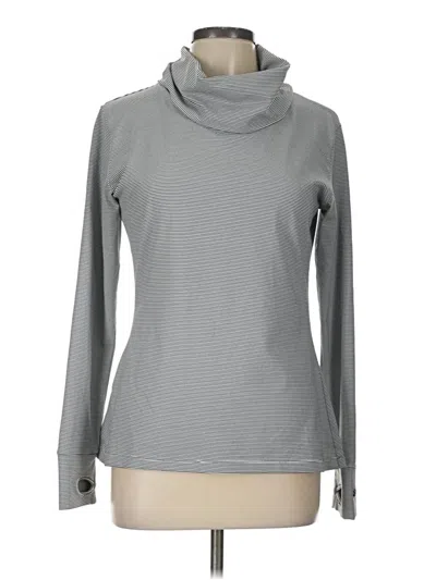 Pre-owned Albion Long Sleeve Turtleneck In Gray
