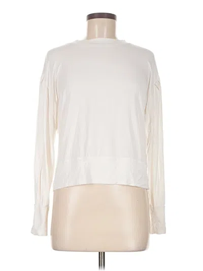 Pre-owned Albion Long Sleeve Turtleneck In White