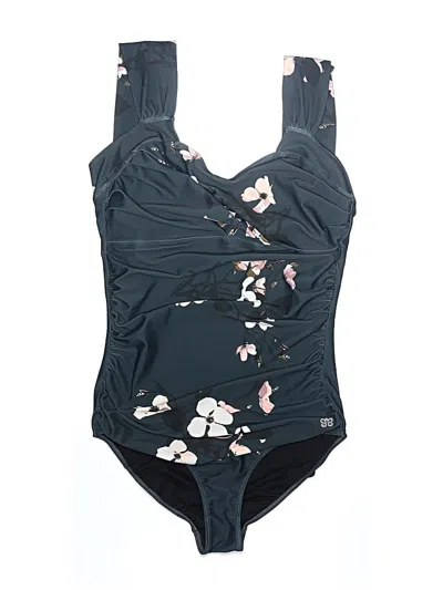 Pre-owned Albion One Piece Swimsuit In Blue