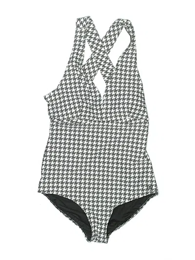 Pre-owned Albion One Piece Swimsuit In Gray