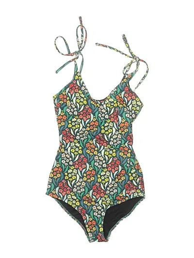 Pre-owned Albion One Piece Swimsuit In Green