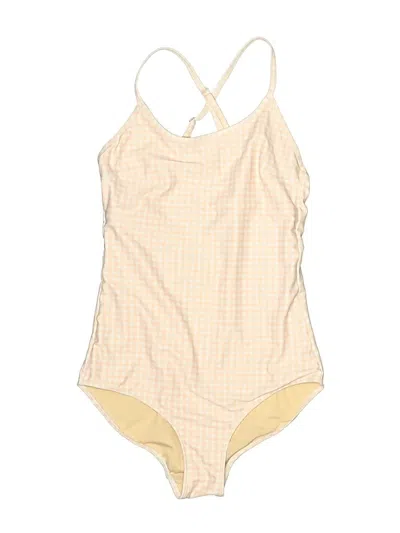 Pre-owned Albion One Piece Swimsuit In Yellow
