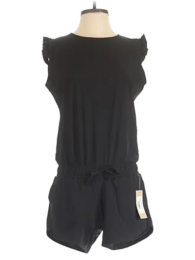 Pre-owned Albion Romper In Black