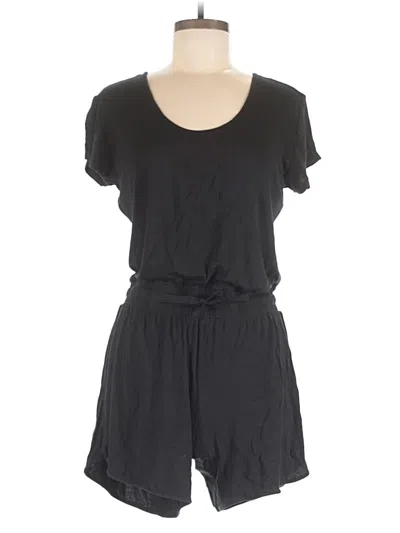 Pre-owned Albion Romper In Black