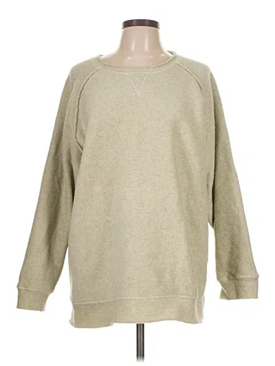 Pre-owned Albion Sweatshirt In Tan