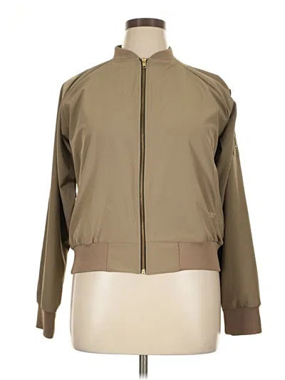 Pre-owned Albion Track Jacket In Brown