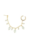 Albisia Ariel Ear Cuff In 14k Gold Filled/pearl