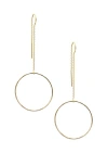 Albisia Giola Threaders In 14k Gold Filled