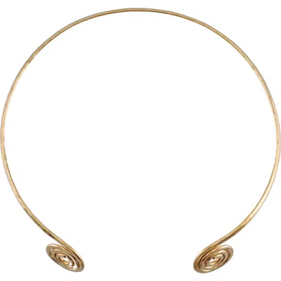 Albisia Ionic Choker In 14k Gold Filled