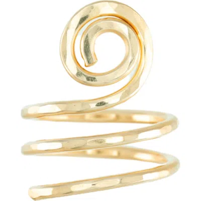 Albisia Ionic Ring In 14k Gold Filled