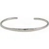 Albisia Simpli Cuff In Sterling Silver