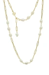 Albisia Veda Pearl Necklace In 14k Gold Filled
