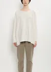 Album Di Famiglia Cashmere Oversized Boatneck In White