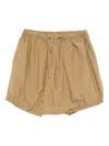 Album Di Famiglia Elastic-waistband Shorts In Gold