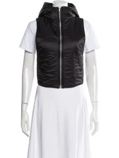 Pre-owned Album Di Famiglia Silk Vest In White
