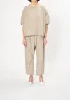 Album Di Famiglia Simple T-shirt In Tone In Neutral