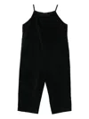 Album Di Famiglia Sleeveless Romper In Black