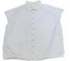 Album Di Famiglia Women's Collar Shirt In White In White