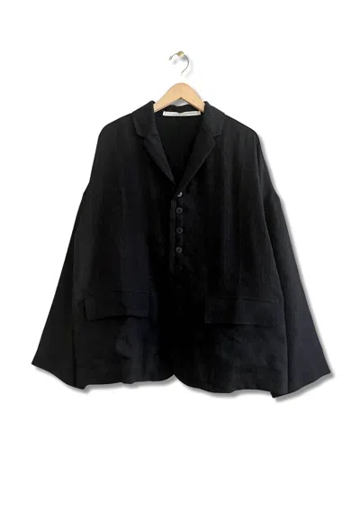 Album Di Famiglia Women's Oversized Blazer In Black