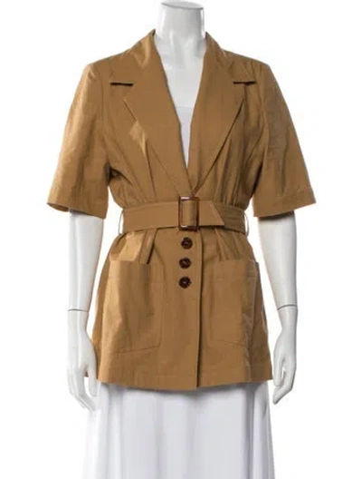 Pre-owned Albus Lumen Blazer W/ Tags In Brown