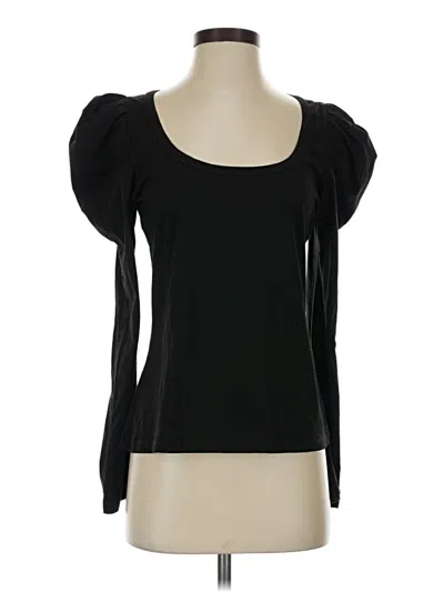 Pre-owned A.l.c 3/4 Sleeve T-shirt In Black