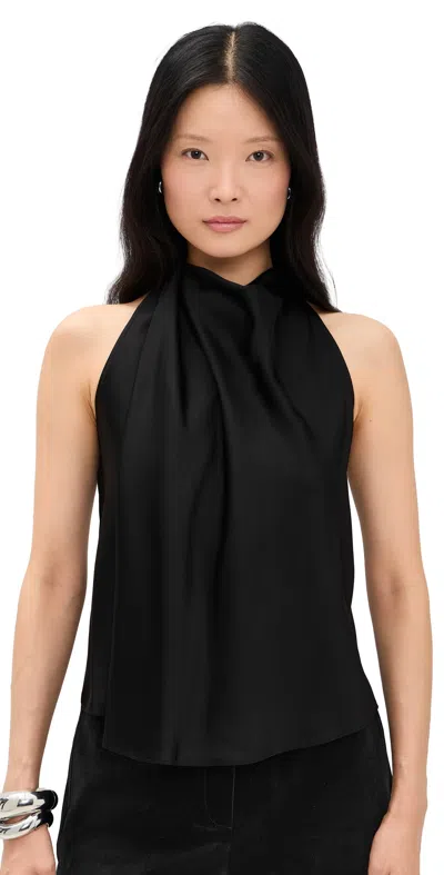 A.l.c A. L.c. Ada Top Black In Burgundy