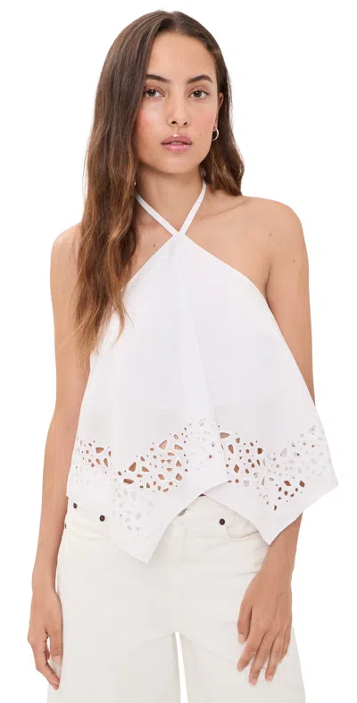 A.l.c . Aleia Halter Top In White