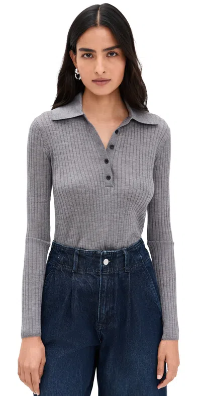 A.l.c A. L.c. Alex Top Medium Heather Grey In Gray
