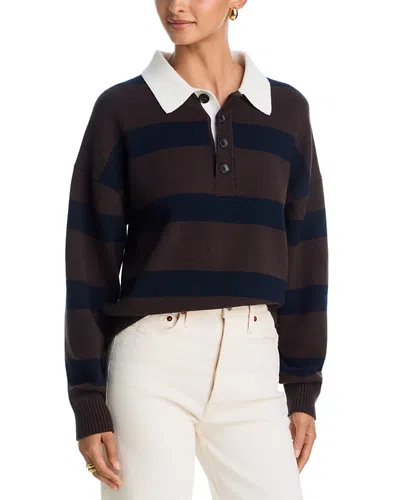 A.l.c A. L.c. Alexa Collared Sweater In Brown