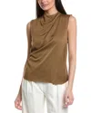 A.l.c . Amira Sleeveless Top In Brown