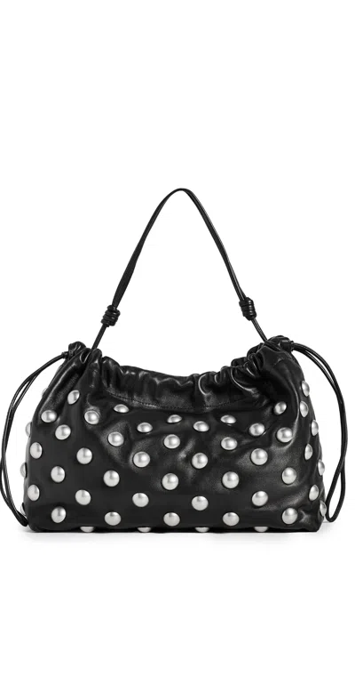 A.l.c A. L.c. Arlo Studded Shoulder Bag Black