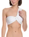 A.l.c A. L.c Athena Bikini Top In White