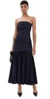 A.l.c A. L.c. Austin Midi Dress In Maritime Navy