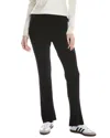 A.l.c Ayla Ribbed-knit Bootcut Pants In Black