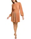 A.l.c Behati Ii Mini Dress In Brown