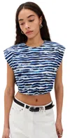 A.l.c A. L.c. Billie Top Navy Stripe In Navy Stripe