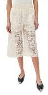 A.l.c A. L.c. Bodie Shorts Cream In Cream