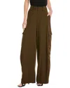 A.l.c A. L.c. Brie Wool-blend Pant In Brown