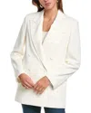 A.l.c A. L.c. Declan Linen-blend Jacket In White