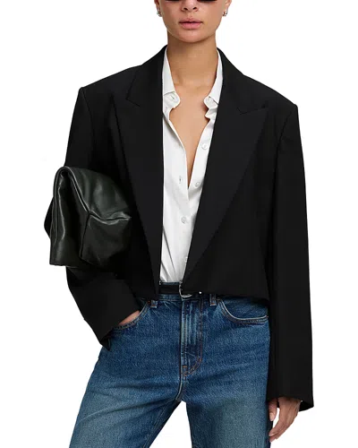A.l.c A. L.c. Cass Wool Blend Jacket In Black