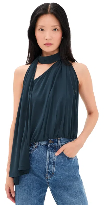 A.l.c A. L.c. Celeste Silk Top Forest