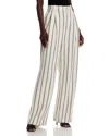 A.l.c A. L.c. Charles Pants Cream Stripe In White