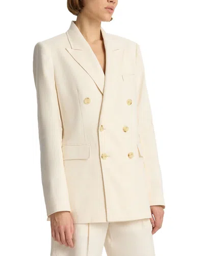 A.l.c A. L.c. Declan Linen-blend Jacket In White