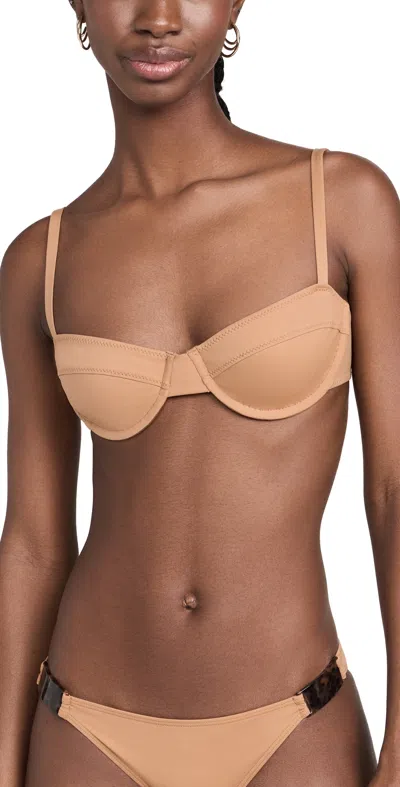 A.l.c A. L.c. Dylan Bikini Top Acacia