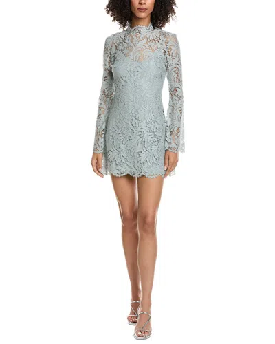 A.l.c A. L.c. Eden Lace Mini Dress In Blue