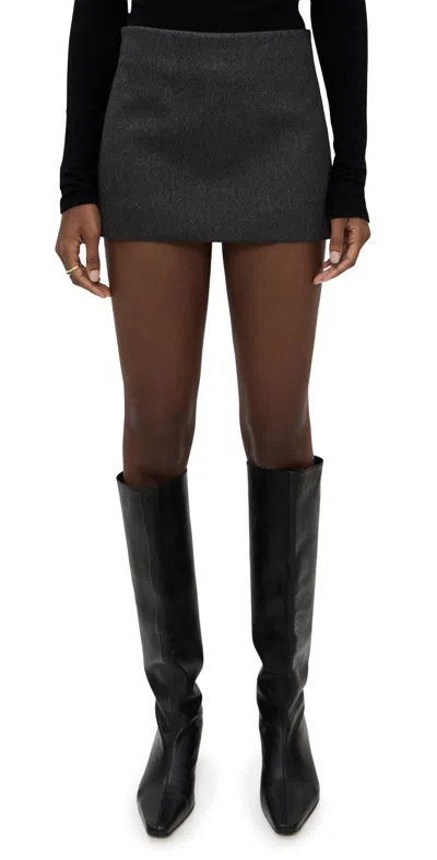 A.l.c A. L.c. Edie Skirt Charcoal/black