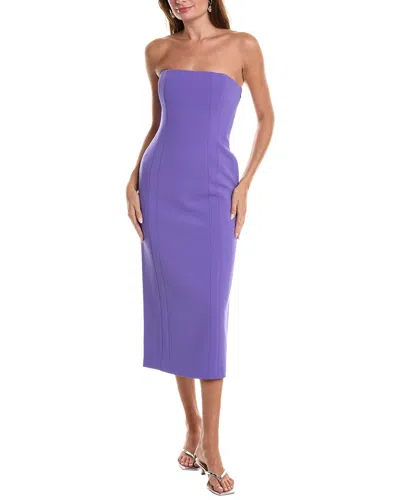 A.l.c A. L.c. Elizabeth Midi Dress In Purple